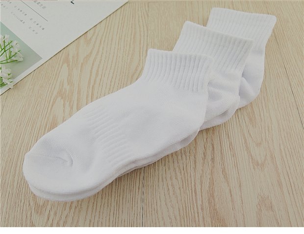 Mùa xuân và mùa thu Cotton Trẻ em Vớ trắng Trò chơi Vớ trắng ngắn Trường mẫu giáo Nam và nữ Học sinh Bán buôn quần tất lưới cho bé