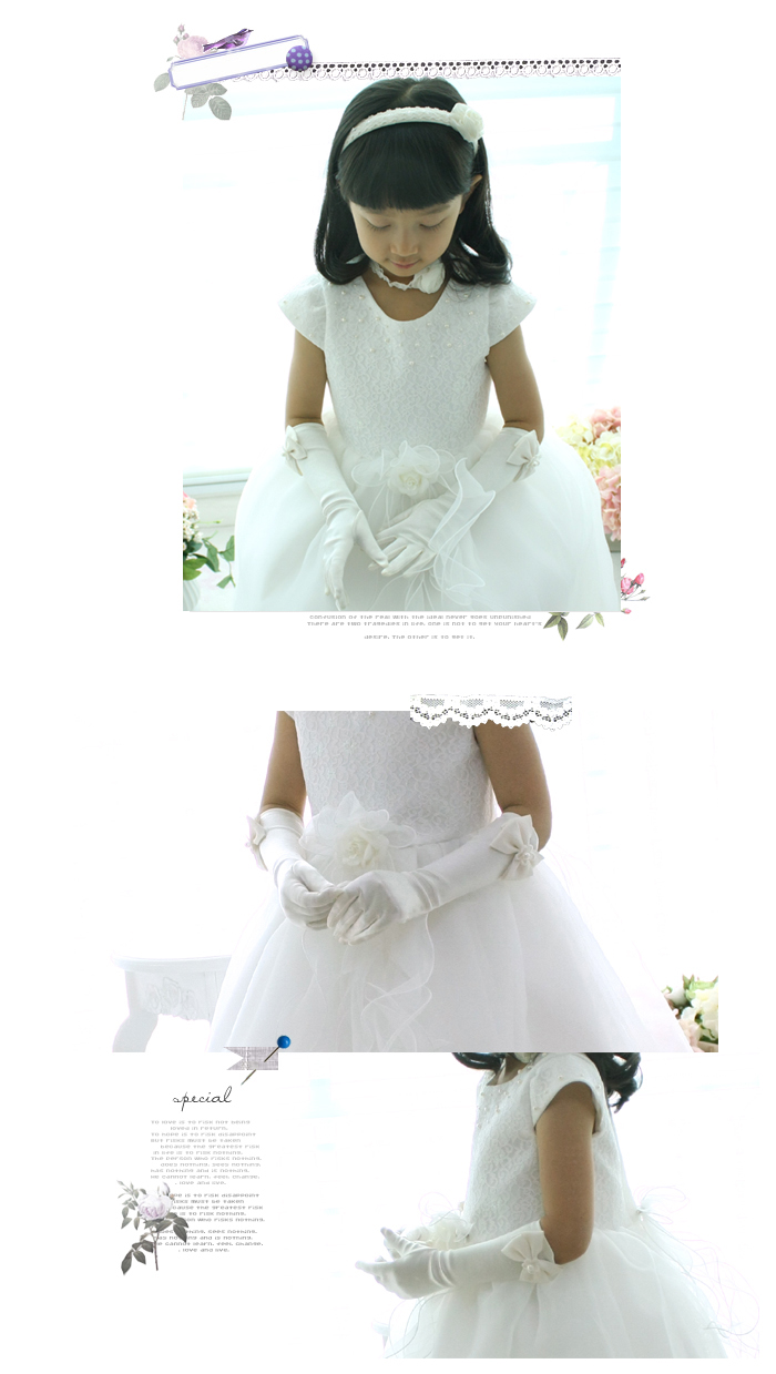 Gants pour fille en satin - Ref 2150611 Image 31