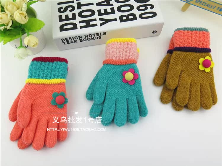 Gants pour fille en acrylique - Ref 2150590 Image 8