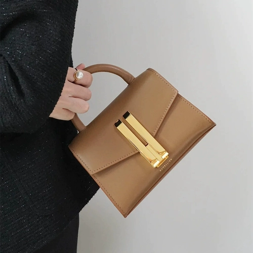 Французский искренний Demellier Kelly Bags Light Luxury Cenkin Skin Shopbace Nano Montreal Sumbag