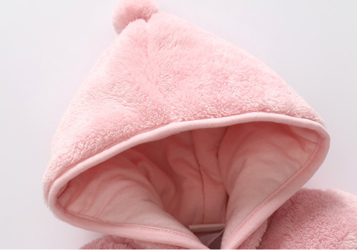 Bé trai và bé gái ra ngoài quần áo jumpsuit dày áo ấm phù hợp với hộp quà tặng sơ sinh mua đồ cho trẻ sơ sinh