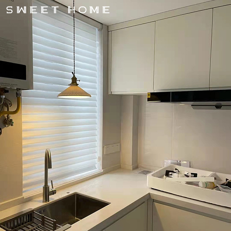 Shangri-La Kitchen Toilet Shutters Blocks Curtain 2021 New Light Luxury Modern Living Room Bedroom Pull Bedroom