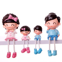 Creative modern home living room wine cabinet decoration desktop mini small ornaments Crafts Wedding birthday gift for girls