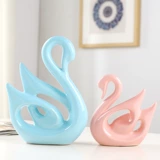 Симпатичные керамические ремесла для оформления дома, маленькие украшения, девочка, семейная комната, гостиная, винный шкаф мебель