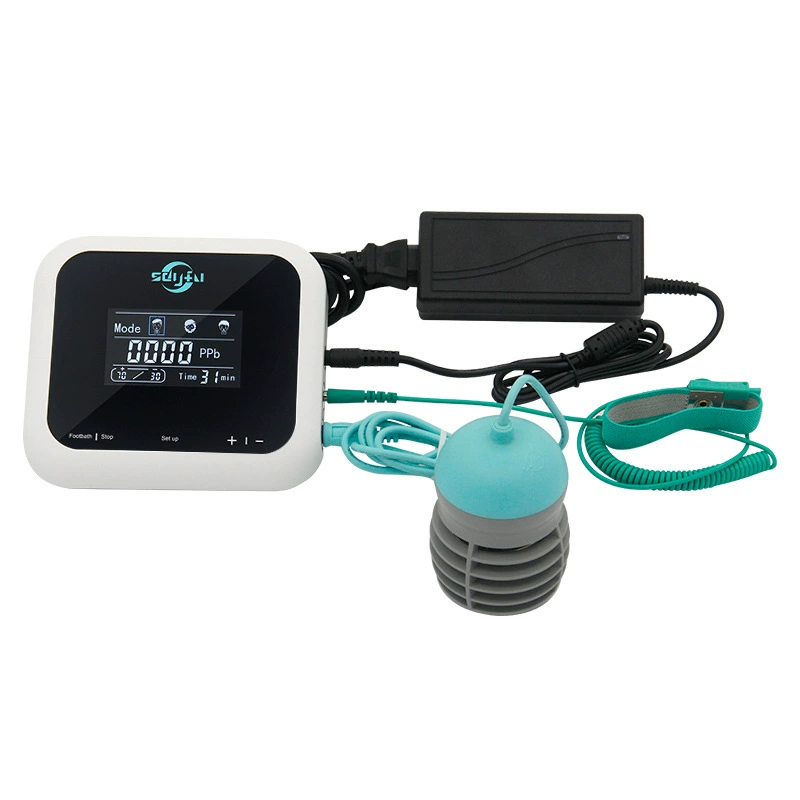 便携式泡脚仪 触摸离子足浴器detox machine 亚马逊跨境电商热销