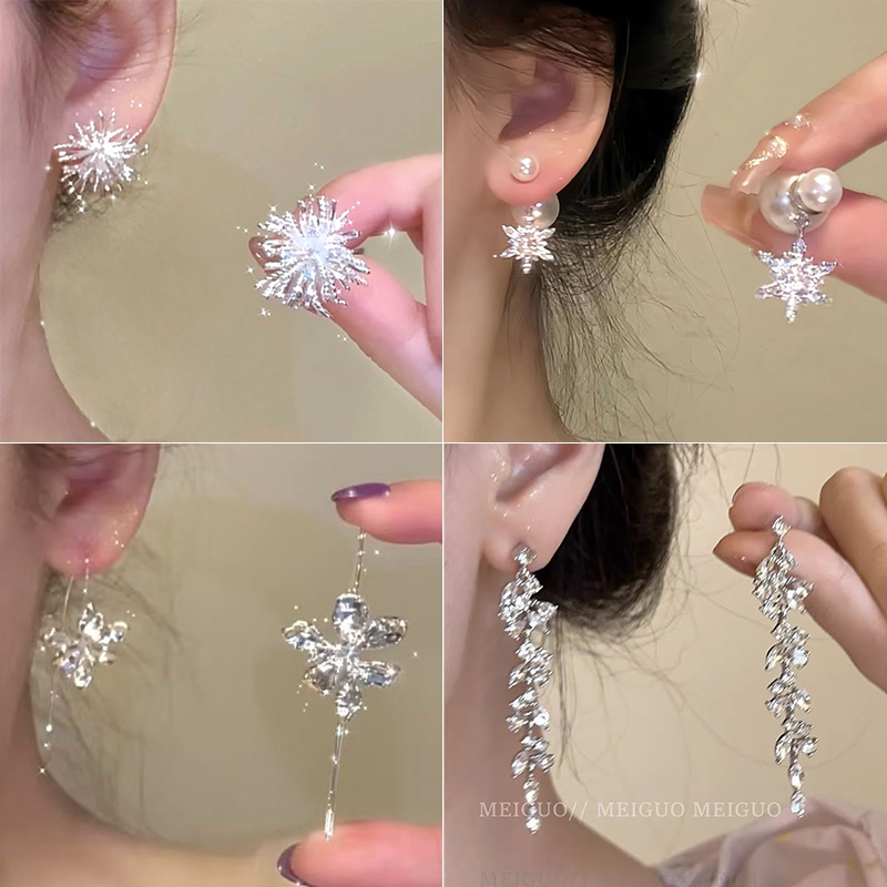 Серьги с цирконом и кисточками для лица Fangyuan, женские серьги-ниши, легкие, роскошные, дизайнерские, темпераментные, универсальные, изысканные, капли воды