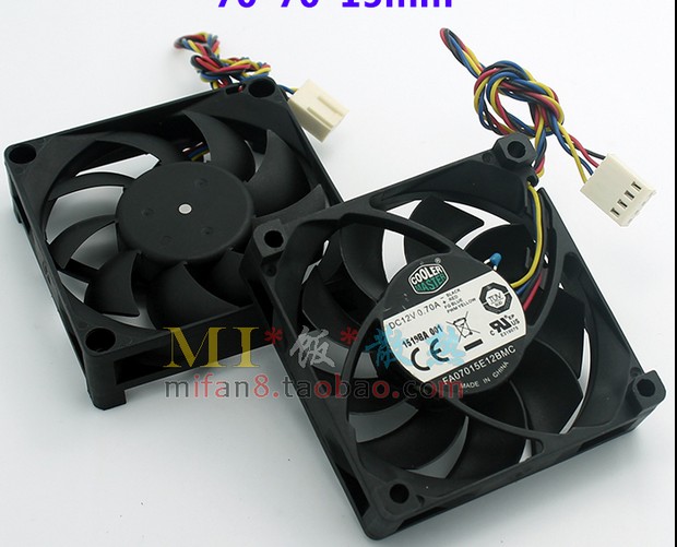 Cool to FA07015E12BMC 12V 70A 0 7020 7CM 7015 7015 4 Line CPU Fan