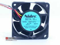 Brand new original Japan NIDEC 6CM 60*60*25 INVERTER fan 24V 0 1A D06T-24TU