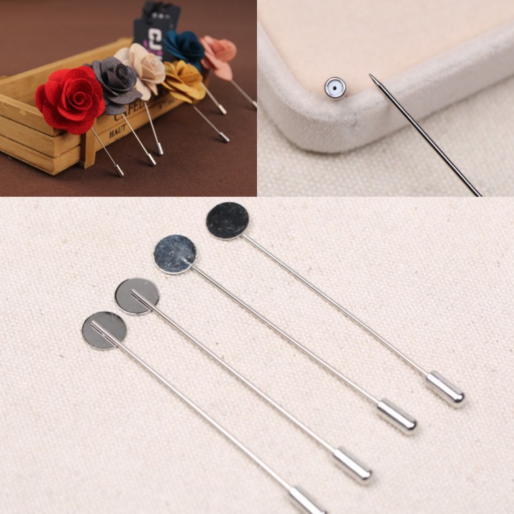 Handmade DIY chất liệu trâm cài pin áo choàng len khóa khăn quàng cổ lớn pin 50 giá logo cài áo