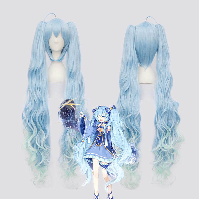 Love Snivocaloid v Home 2017 Snow early sound miku stars with Snow's Princess Cos wig