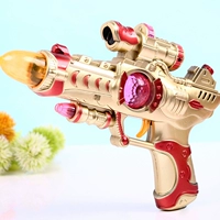 Phiên bản điện của súng đồ chơi nghe có vẻ chống rạng rỡ khi rơi có thể chiếu đồ chơi trẻ em súng ngắn mô phỏng 0-5 tuổi súng cao su