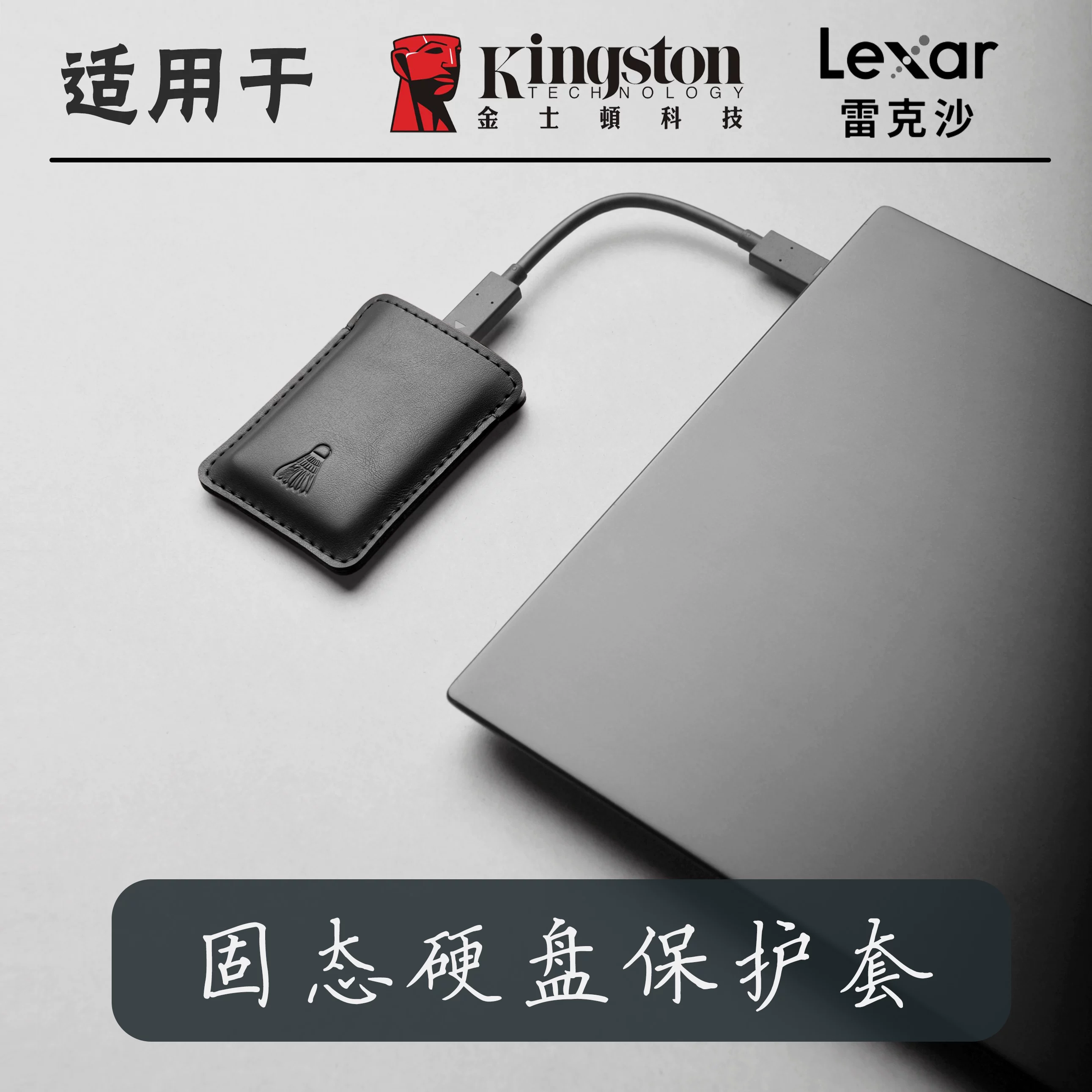 Подходит для Kingston XS2000 Rex SL210 мобильный твердотельный защитный набор переносной кожаный чехол