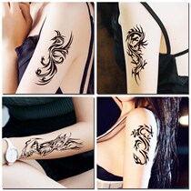 Ankle hickey chest text tattoo stickers men's body stickers tattoo stickers waterproof scar special girl