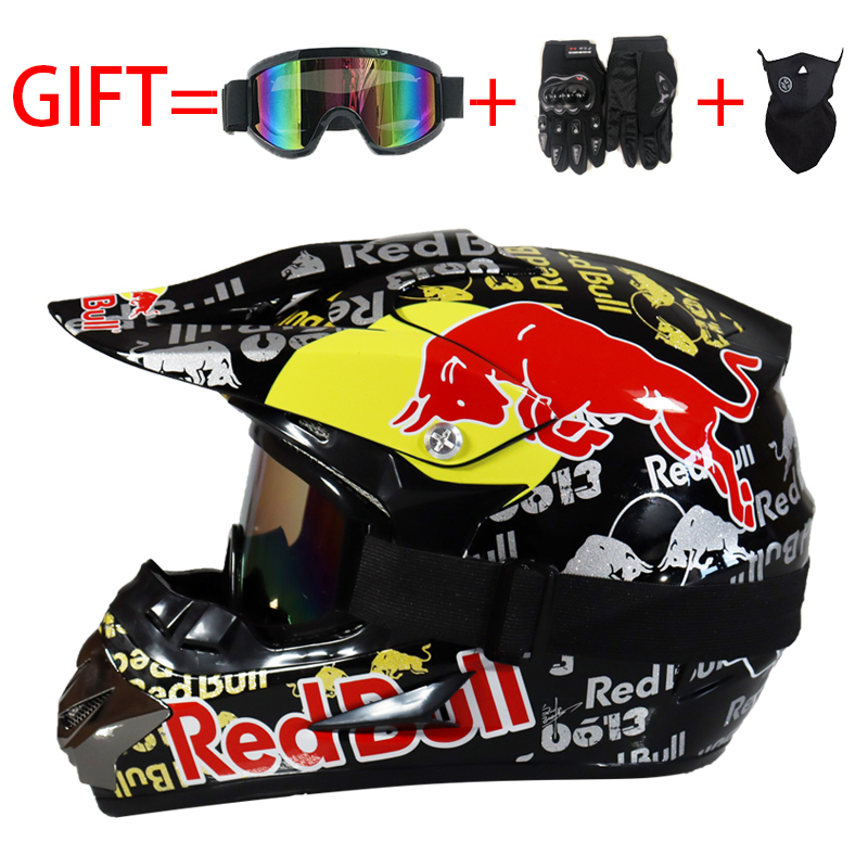 Mountain Bike Helmet for Kids and Teens, Trendy and Cool, Go-Kart Racing Downhill Off-Road Helmet, Unisex, All Seasons