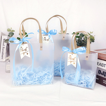 Graduation gift bag childrens festival kindergarten childrens birthday gift transparent wedding souvenir handbag