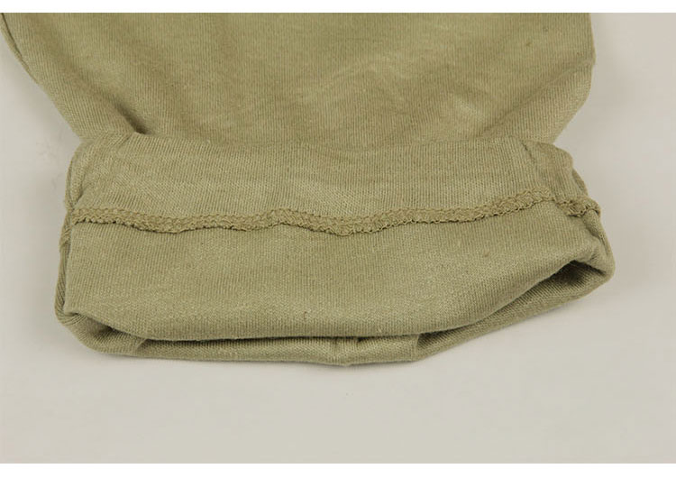 Cổ phiếu xác thực cổ điển mùa thu xanh quần nam cotton ấm quần đan dài quần quân đội bông xanh dài quần tăng quần legging cho bé gái