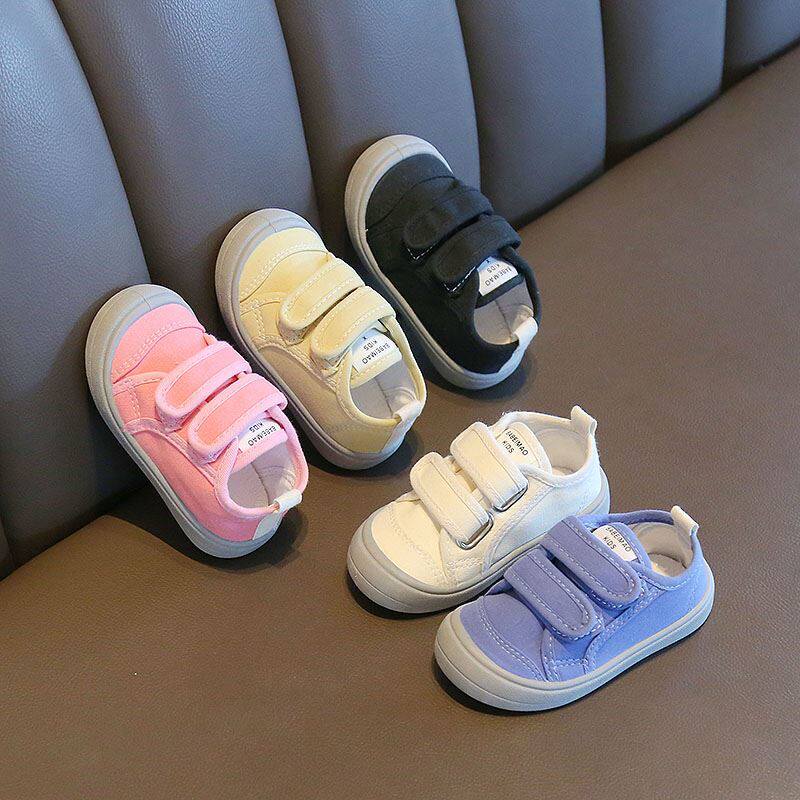 Kindergarten Indoor Shoes Boys Canvas Shoes Girls Children Boys Girls Baby Girls Spring and Autumn Cloth Shoes