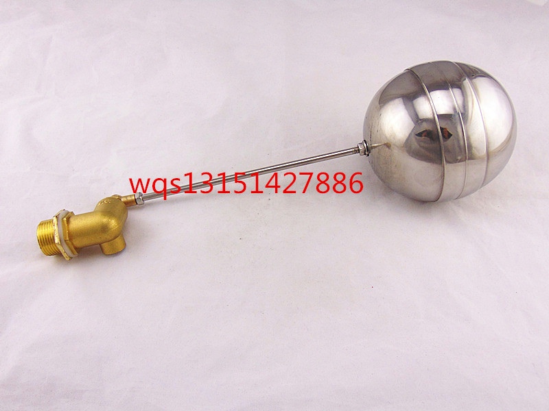 Fully automatic water level control valve 4 minutes 6 points water tower water tank float valve ceramic sheet copper core quick-open brass float valve