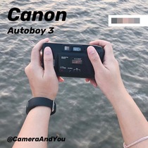 Great Value Large Aperture] Canon Autoboy 3 38 2 8 Fixed Focus Film Machine Film Camera