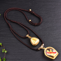 Hand-woven Thai Buddha brand chain Buddha brand lanyard Pendant Lanyard Single hanging double hanging Three hanging four hanging models