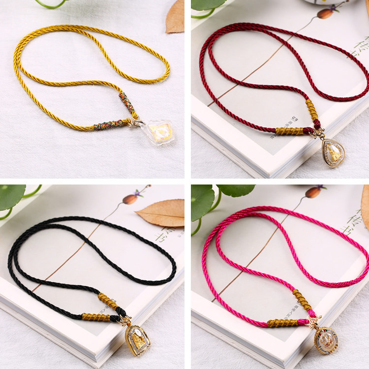 Original handmade Buddha's hanging rope Thai Buddhist brand chain pendant hanging rope