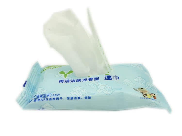 Khăn lau giữ ẩm và nước hoa di động không mùi thơm 10 lần bơm * 15 gói kết hợp giá trị cho bé có thể sử dụng mà không cần cồn giấy ướt mamamy