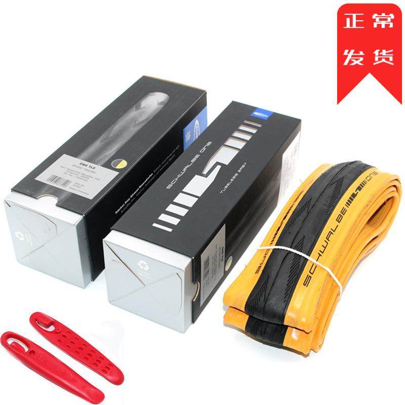 SCHWALBE MOON ONE TLE 700 * 25 28C ROAD CAR YELLOW SIDE VACUUM TIRE Tire Worli