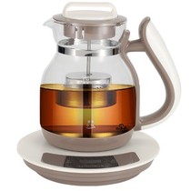 South Korea Multifunction Glass Cooking Tea Instrumental Electric Kettle Insulation Thermoregulation Flower Tea Black Tea Wellness Pot With Strainer Timing