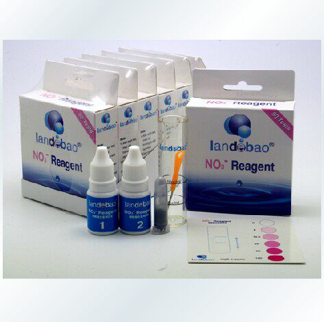 Blue Delbao Fish Tank NO2 Test Dose Nitrosalt Test Agent Test Liquid Test 50 Pale Seawater Generic