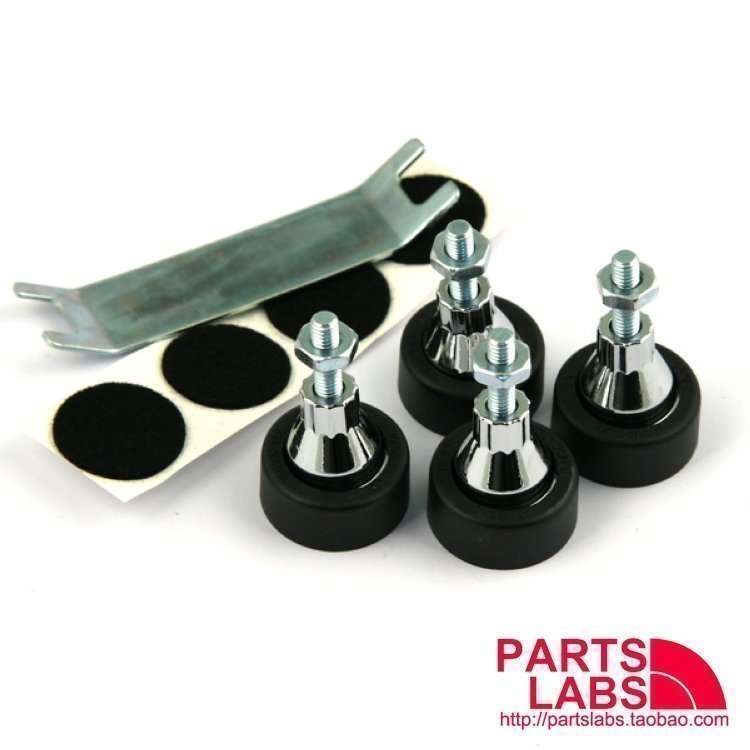 Norway Soundcare Screw-type speaker rack M8 M6 sound rack speaker shock absorption foot nail pad