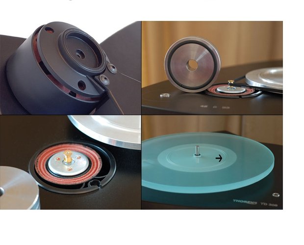 Máy ghi âm gốc vinyl THORENS Multi-Rat TD309 Máy ghi âm LP LP 	đầu đĩa than bluetooth