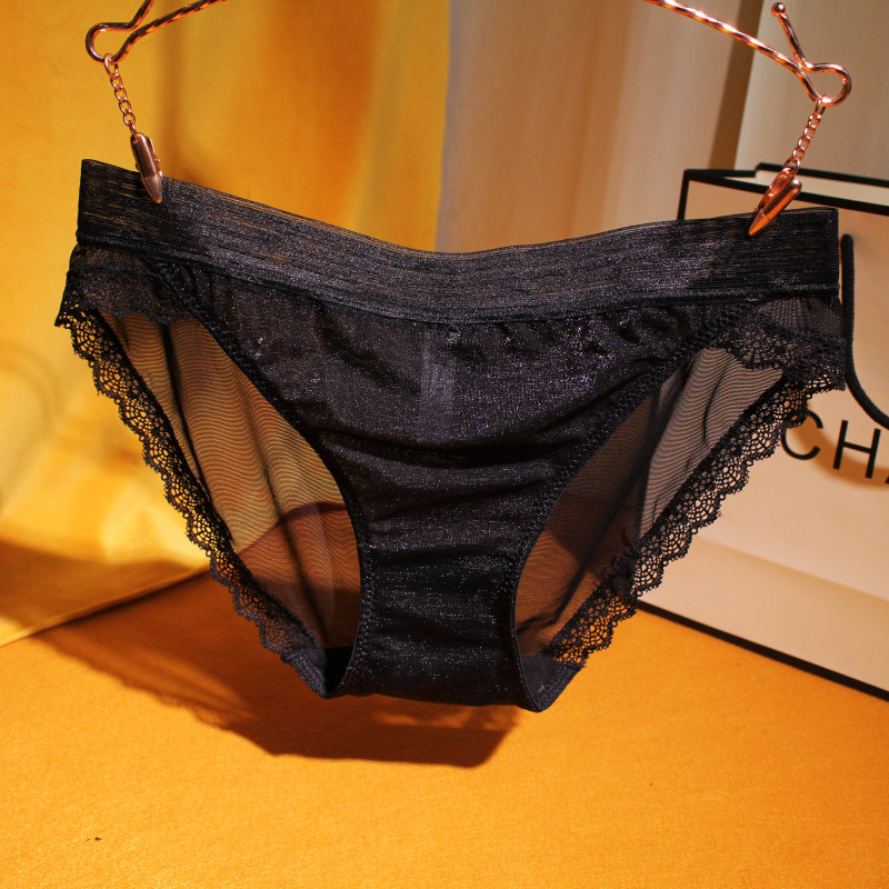 Quality particularly good (water corrugated) Netyarn sexy lace ladies panties women's new 2021 Burst Fashion