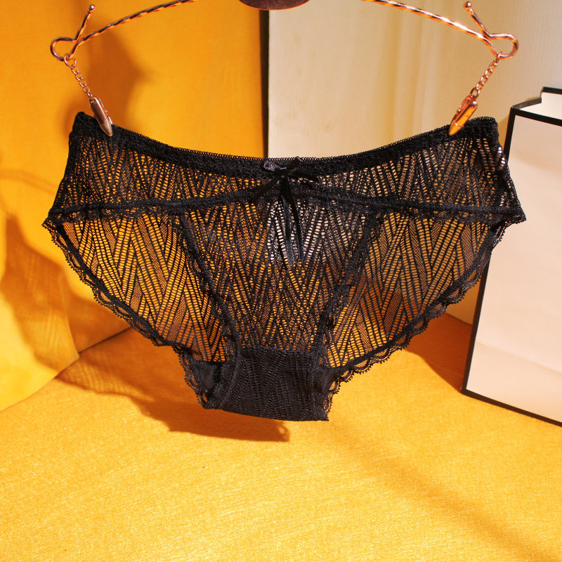 Mesh ▲Underwear women's lace breathable thin section sexy and comfortable hollow summer ladies new 2020 sexy temptation
