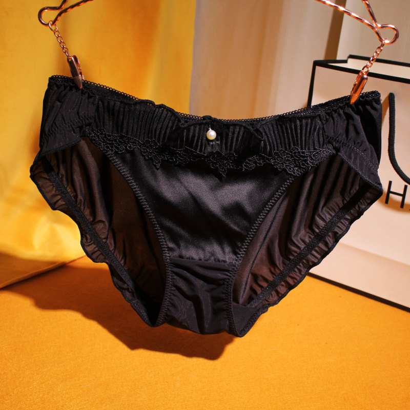 Quality particularly good (milk silk) lace underpants breathability sentient Breathable Summer New 2020 Women 's