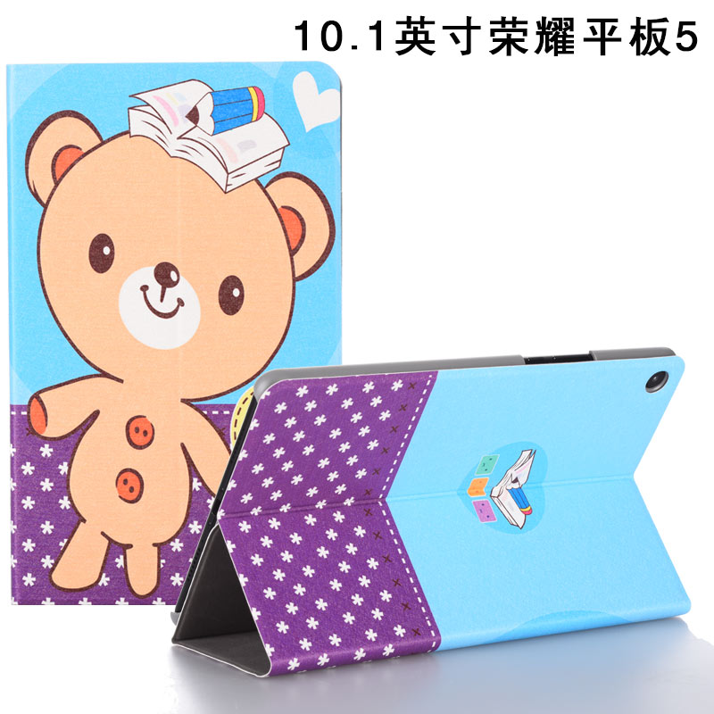 Rongyao Ping tấm bảo vệ 5 thưởng thức Huawei tablet T5 10 inch 10,1 inch thả cartoon kháng bao da vỏ - Phụ kiện máy tính bảng bàn phím cho ipad
