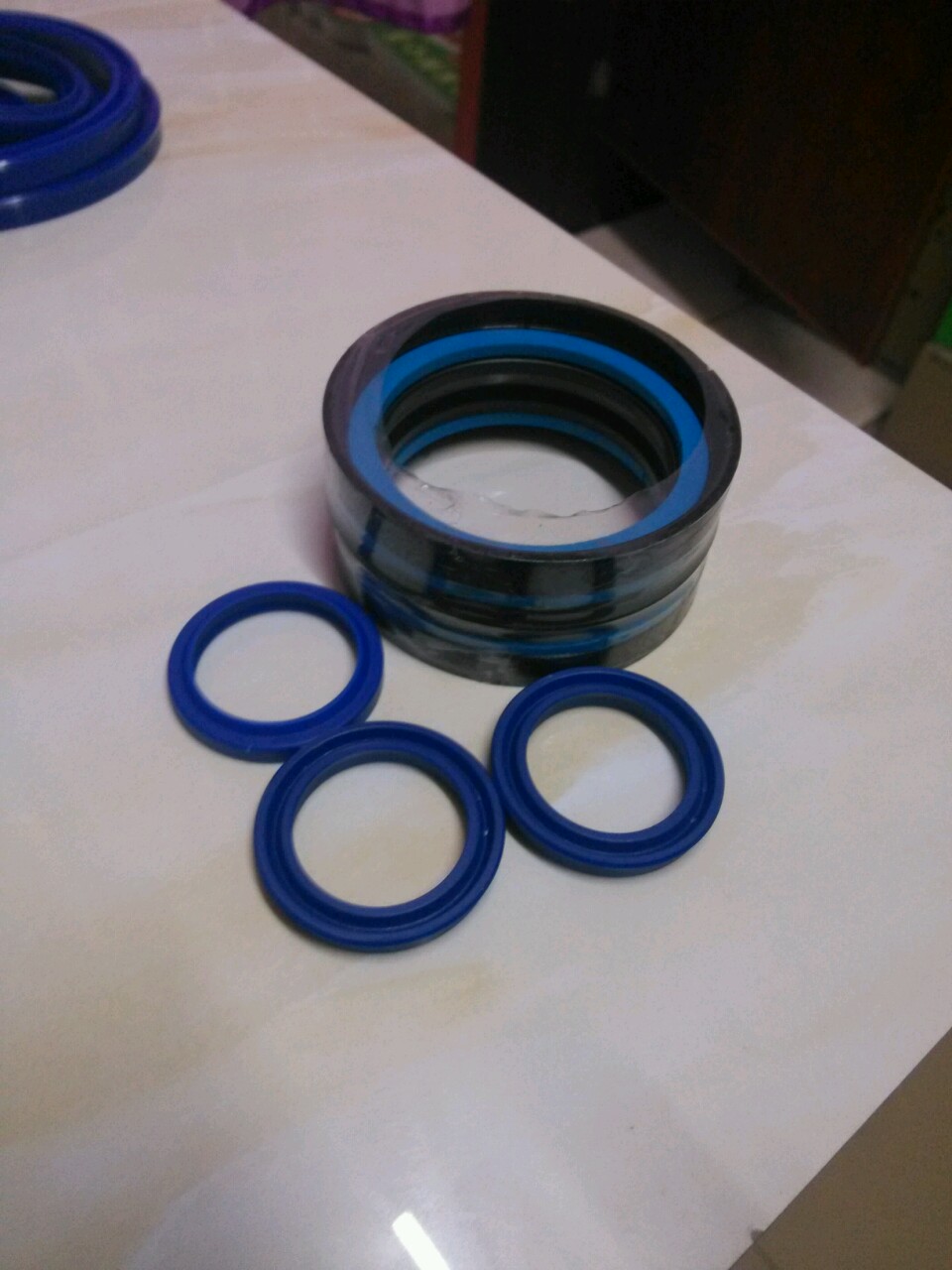 Xinli brand lift oil seal accessories Guangzhou Guangjun large shear lift cylinder oil seal seal set
