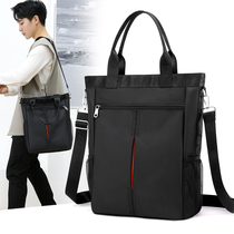 Men Bag Packs Large Capacity Casual Vertical Diagonal Satchel Shoulder Bag Handbag Business Casual Travel Computer Bag