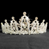 Bride Crown Headwear Korean Style Bride Baroque Headwear Accessories Wedding Adults Gift Wedding Dresses Photo Crown