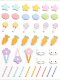 Bubble sticker for babies 40cm cotton doll 10cm15cm20cm three-dimensional headdress pacifier hairpin accessories