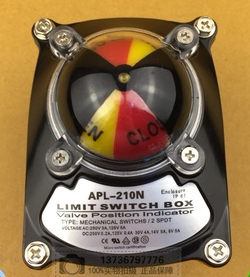 Limit Switch Back Letter PNEUMATIC VALVE SIGNAL POSITION FEEDBACK SWITCH APL-210N Back to the transmitter