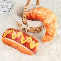 Emulated bread pet vocal toy appetite full of grindstone resistant bite