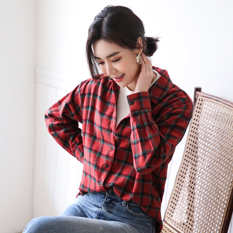 Light Cooked Style Subshirt Woman 2022 Spring New Fashion Temperament Long Sleeve Pure Cotton Retro Port Taste Foreign Shirt