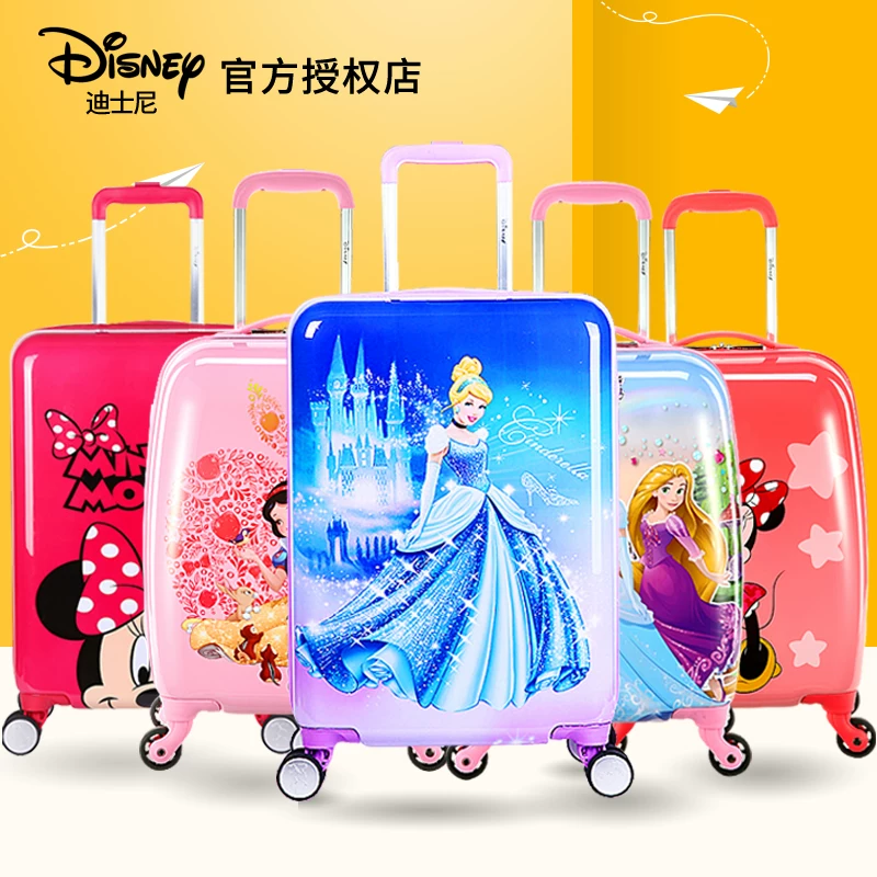 Disney, мультяшный детский чемодан, 20 дюймов