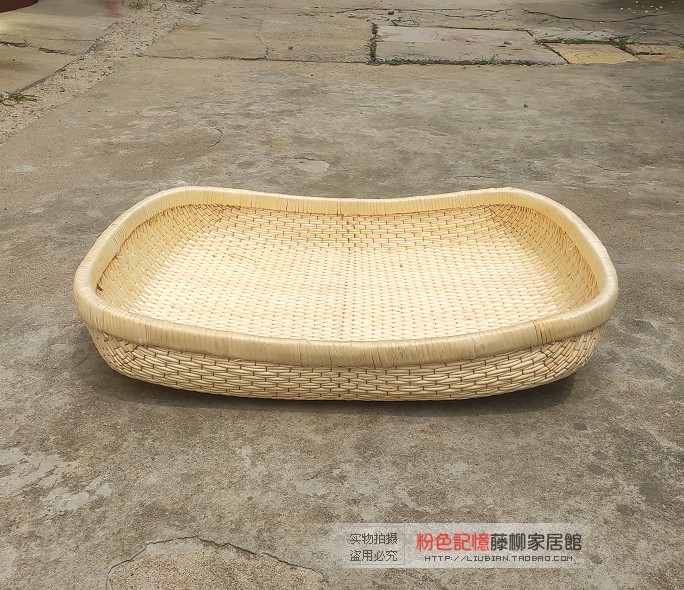 Willow basket storage basket storage basket steamed bread basket cake basket stewed vegetables now fishing basket dry goods display basket