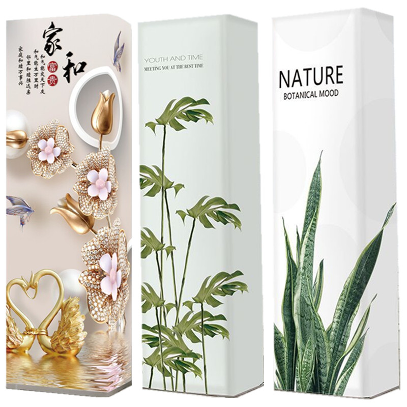 Vertical air conditioning cover air conditioning dust cover Northern European square beauty cabinet Gli Mitsubishi cabinet fabric proof