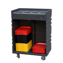 Kinde pallet tableware truck hotel service pallet truck fast food truck tray tableware storage truck canteen commercial fast food