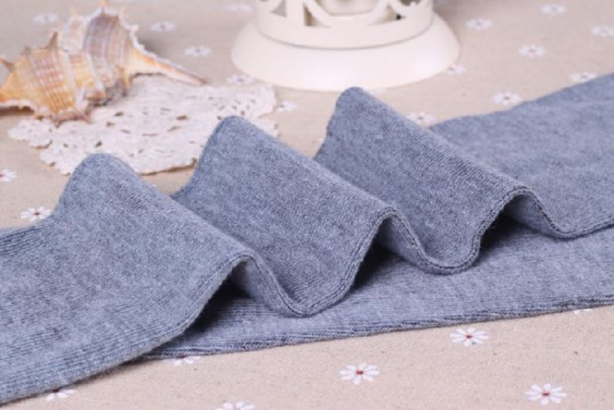 Hàn Quốc khâu trên đầu gối vớ dài cọc cọc vớ Mùa thu và mùa đông ấm áp cotton chống trượt cao tất dày thu đông