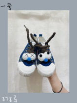 HININI homemade canvas shoes with ears Feel free to DIY summer boys and girls shoes can be in stock