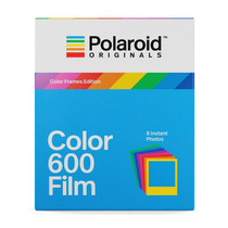 Polaroid 600 photo paper color rainbow edge Polaroid limited edition a box of 8 2021 new version of 2 boxes from