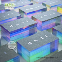 Black card voucher custom-made hollow personalized bronzing bump edge Special original card custom